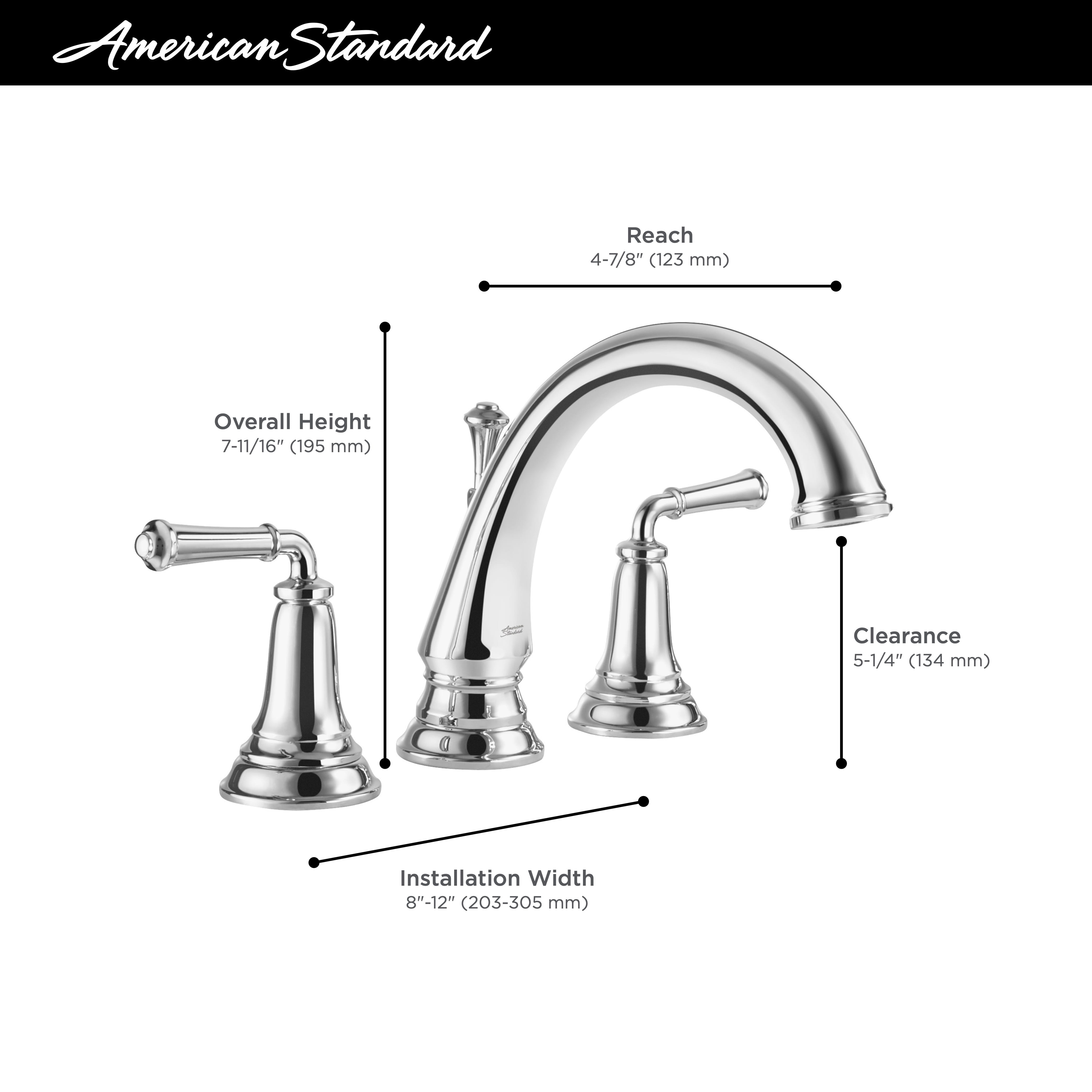 Delancey 8 Inch Widespread 2 Handle Bathroom Faucet 12 gpm 45 L min With Cross Handles LEGACY BRONZE